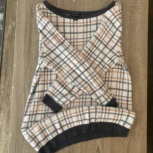 ANN TAYLOR Pullover Sweaters Plaid - Size Small